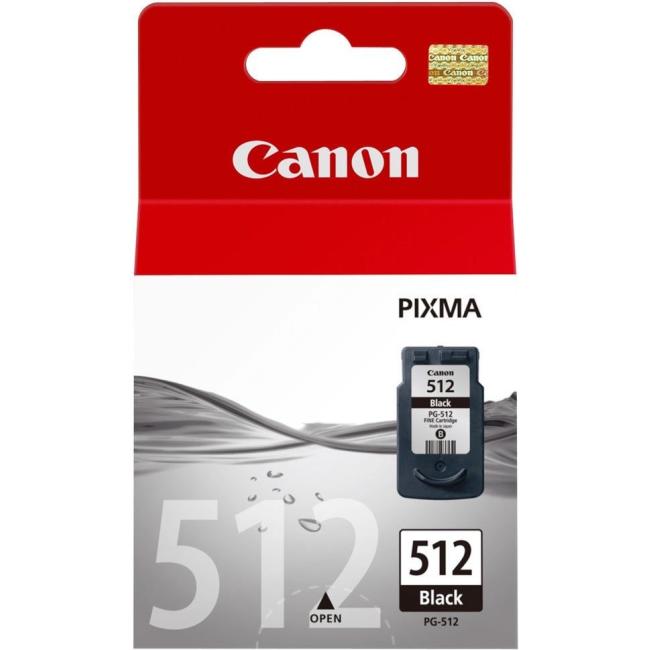 Inkoustová náplň Canon PG-512 pro MP 240/250/260/270/490/iP 2700 black (15 ml)