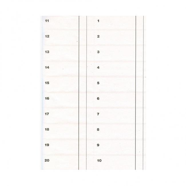 Bonová kniha A4 recykl, dřev. pap.