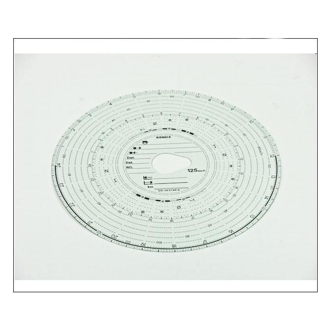 [TL449100] Tachografické kotouče Kienzle 125-24 4KA, 100 ks