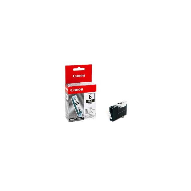Inkoustová náplň Canon BCI-6Bk pro Pixma iP4000/5000/6000D/MP750/780 black (390 str.)