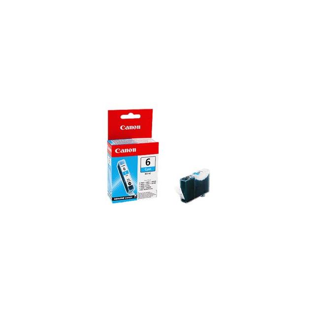 [CA000623] Inkoustová náplň Canon BCI-6C pro Pixma iP4000/5000/6000D/MP750/780 cyan (390 str.)