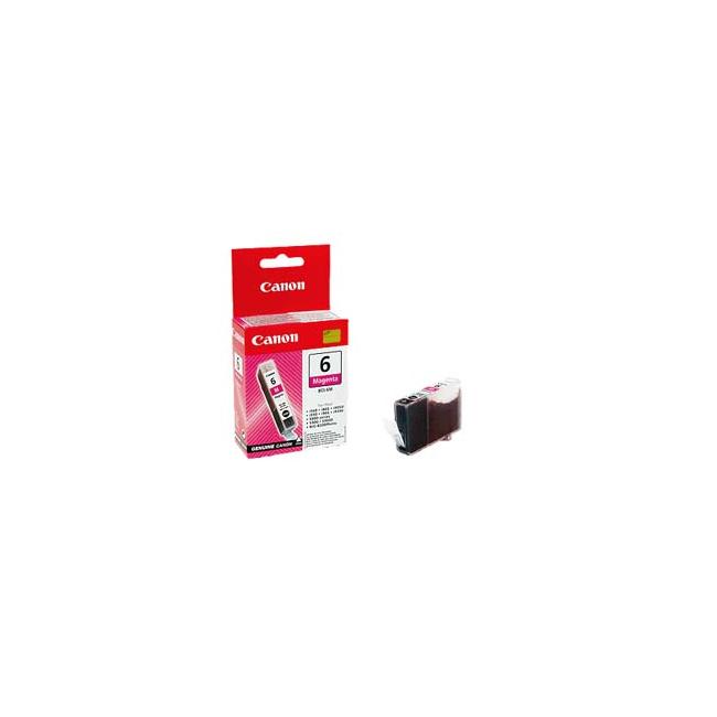Inkoustová náplň Canon BCI-6M pro Pixma iP4000/5000/6000D/MP750/780 magenta (390 str.)