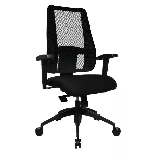 [TS200500] Kancelářská židle LADY SITNESS DELUXE černá