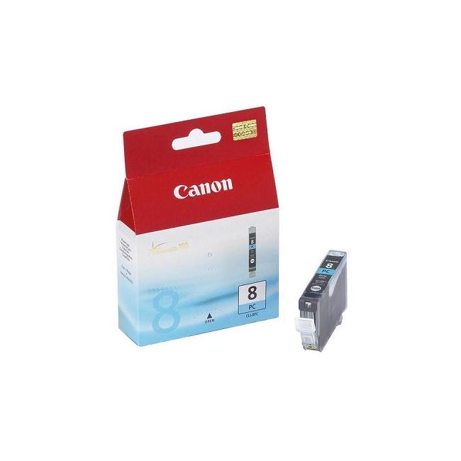 [CA000828] Inkoustová náplň Canon CLI-8PC pro Pixma iP6600D/6700D/ MP970/Pro9000 photo cyan (400 str.)