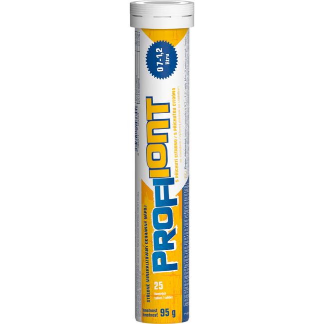 [VI649724] Profi Iont šumivé tablety, citron, 25 tablet