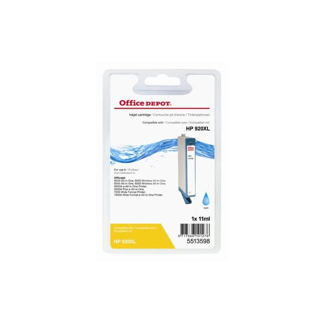 Alternativní inkoust pro HP CD972AE/920XL cyan