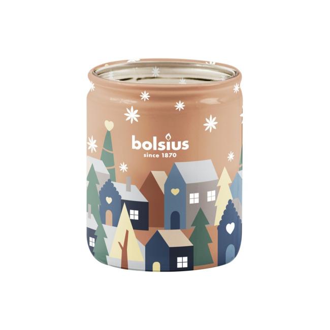 [XM044188] Bolsius sklo 68x80mm Tichá noc, vonná svíčka