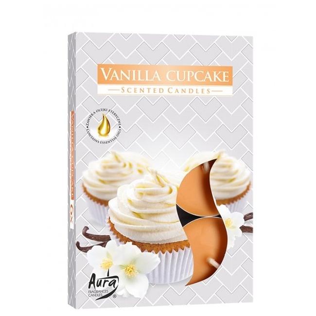 [XM112237] Čajové svíčky Vanilla Cupcake (6 ks)