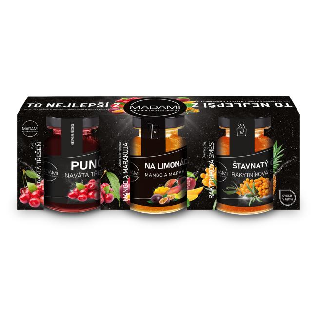 MADAMI BEST Ovocné trio 3 x 60g