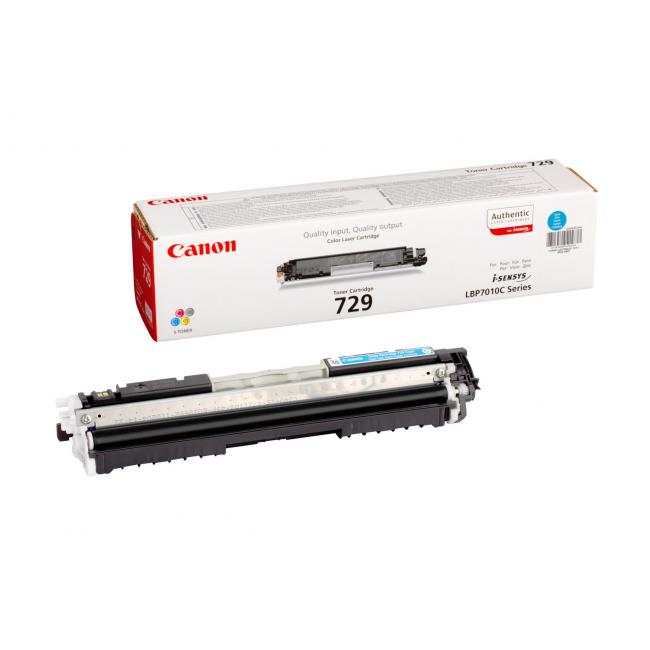 Toner Canon CRG-729 cyan (1.000 str.) pro LBP7010C/7018C