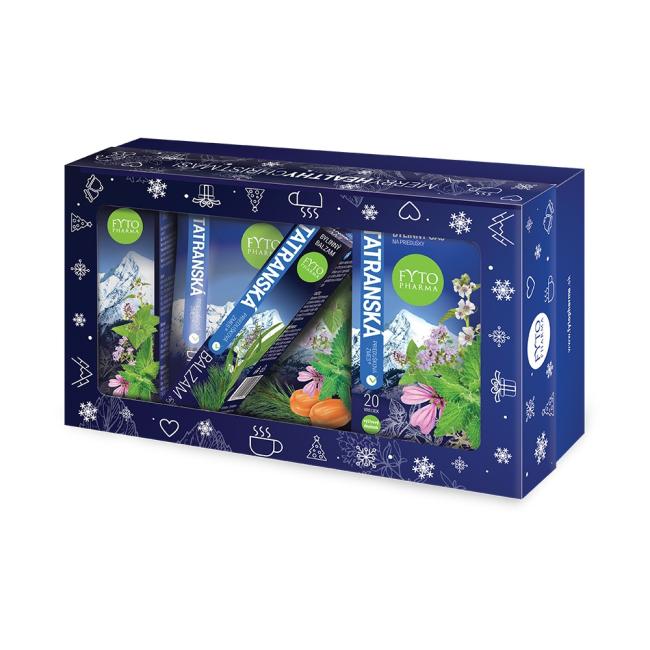 Dárková kazeta Vánoční TATRANSKÁ DECHOVÁ SMĚS