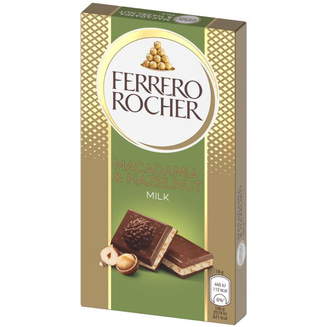 [XM449623] Čokoláda Ferrero Rocher Macadamia 90 g