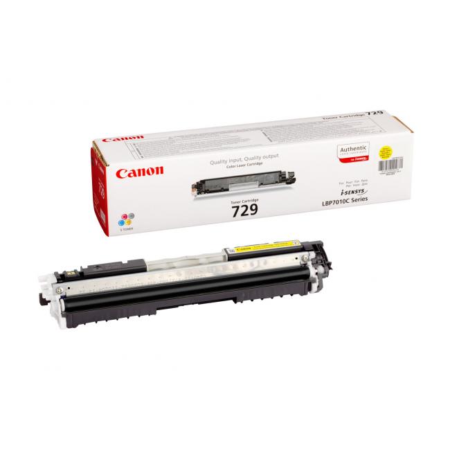 Toner Canon CRG-729 yellow (1.000 str.) pro LBP7010C/7018C