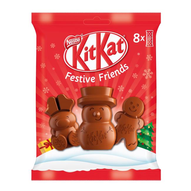 KIT KAT Vánoční kamarádi 65g