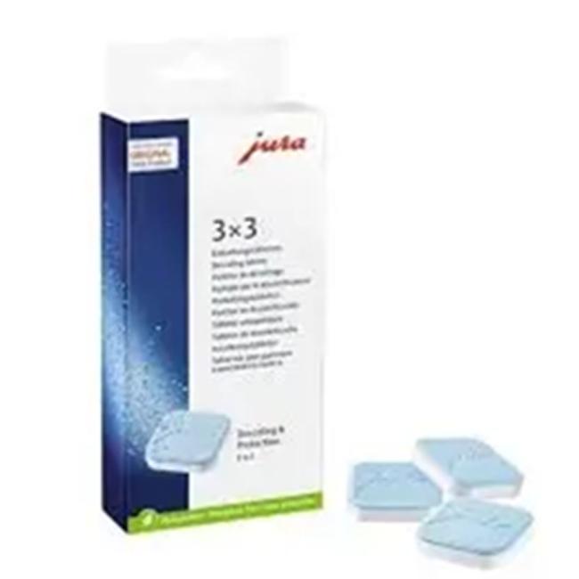[XX001434] Odvápňovací tablety Jura 3x3 ks