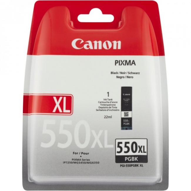 [CA020776] Inkoustová náplň Canon PGI-550 GBK pro MG 5450/6350/ iP7250 black (300 str.)