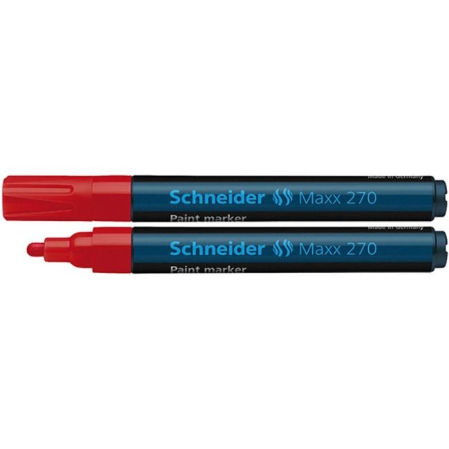 [XX001919] Lakový popisovač Schneider 270 červený