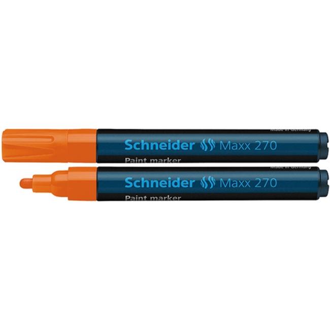 [XX001923] Lakový popisovač Schneider 270 oranžový