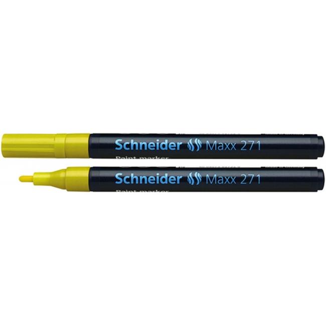 [XX001926] Lakový popisovač Schneider 271 žlutý