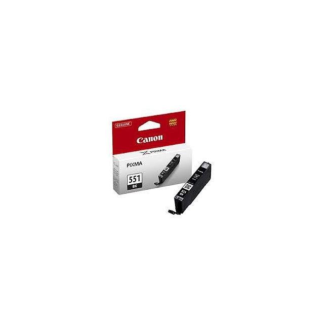 Inkoustová náplň Canon CLI-551 BK pro MG 5450/6350/iP7250 black (330 str.)