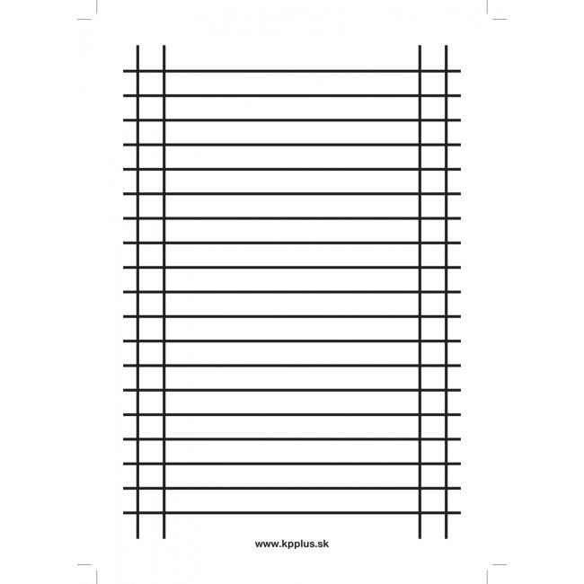 [XX010196] Psací podložka papírová lakovaná A4