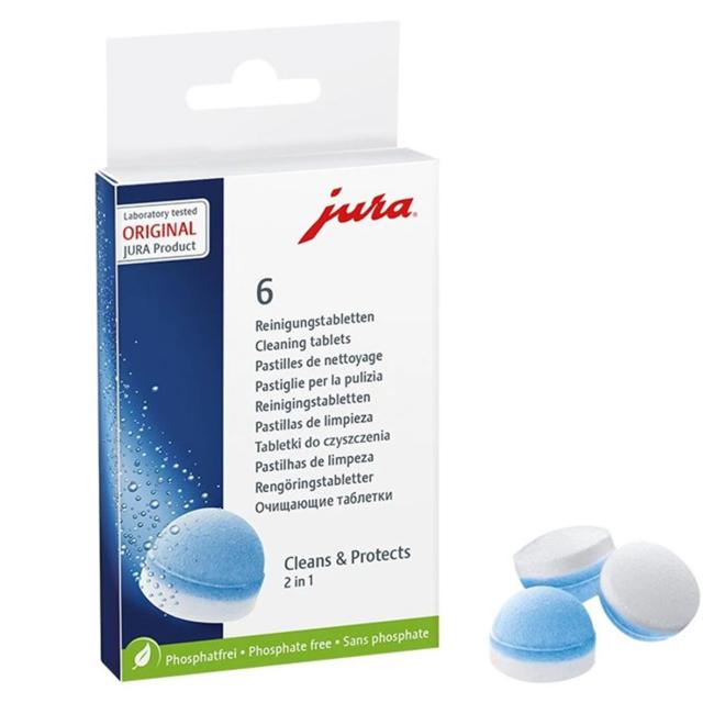 [XX069466] Čistící a ochranné tablety Jura bal. 6 ks