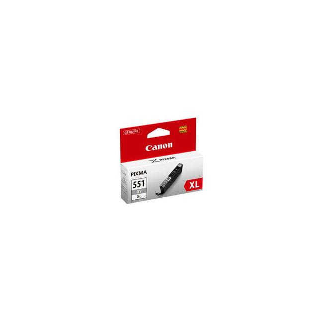 Inkoustová náplň Canon CLI-551 GY pro MG 5450/6350/iP7250 grey XL (500 str.)
