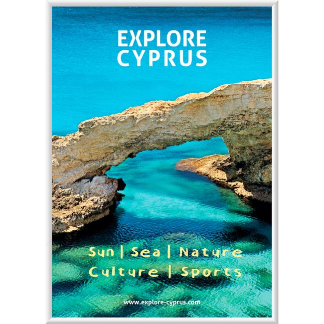 [XX172500] Klaprám A0, ostrý roh, stříbrný Klaprám velikosti AO