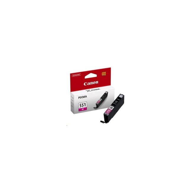 Inkoustová náplň Canon CLI-551 M pro MG 5450/6350/iP7250 magenta (330 str.)