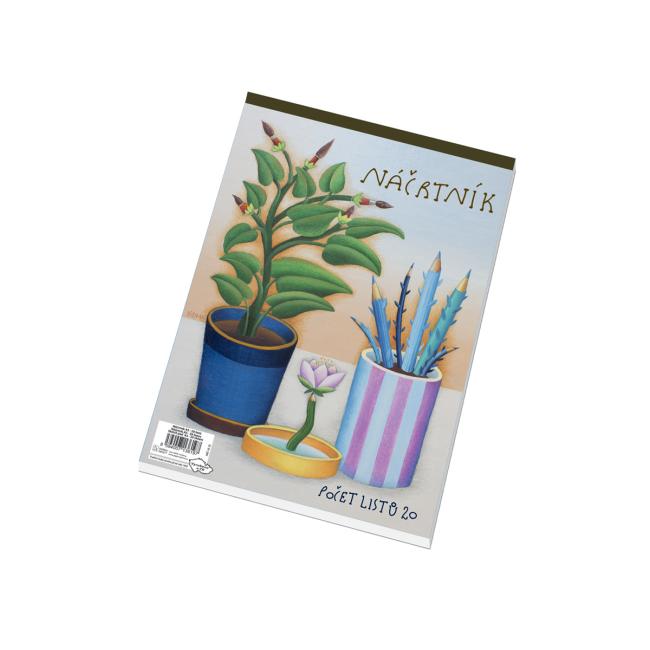 [XX551841] Náčrtník A5 20 listů