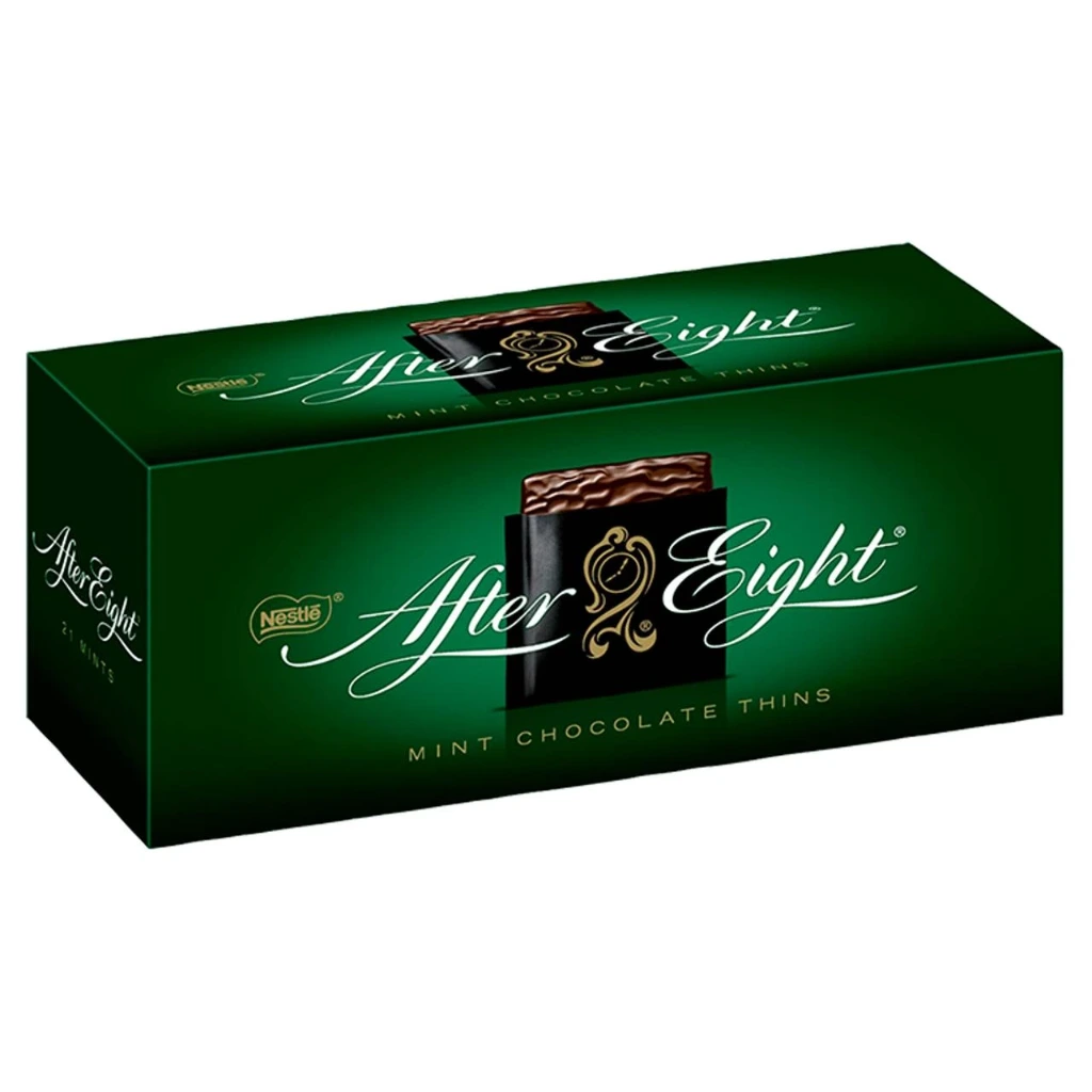 After eight čokoládové plátky 200g