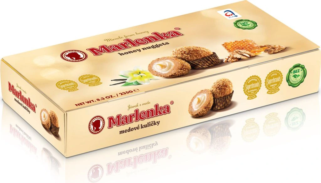[PT652289] MARLENKA Medové kuličky 235 g