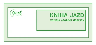 Kniha jízd vozidla osobní dopravy 1/3 A4, 32 listů, Slovensko