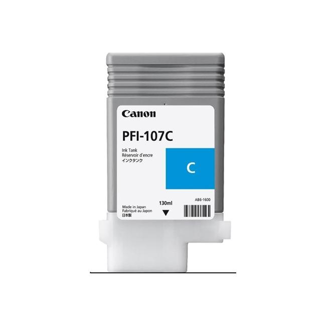 [CA029042] Inkoustová náplň Canon PFI-107C pro iPF 670/680/685/780/785 cyan (130 ml)
