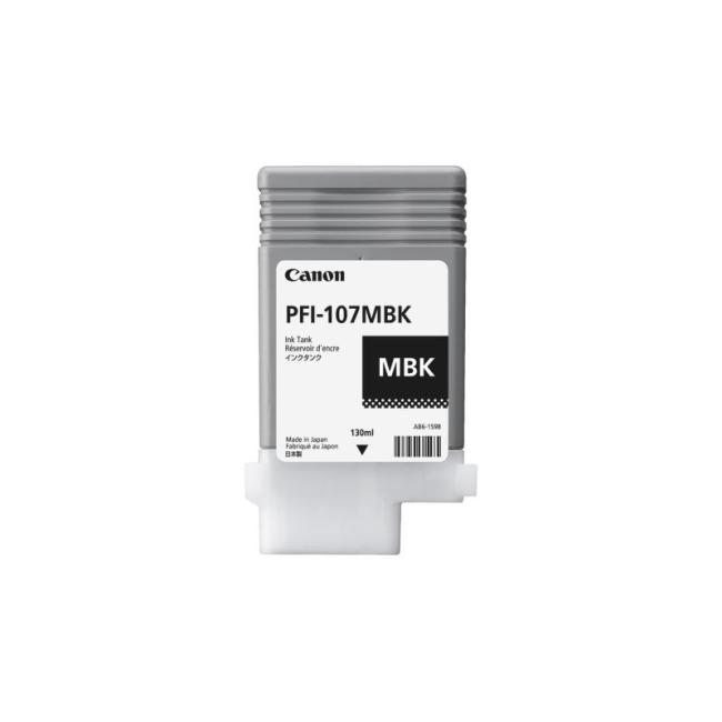 [CA029044] Inkoustová náplň Canon PFI-107MBK pro iPF670/680/685/780/785 matte black (130 ml)
