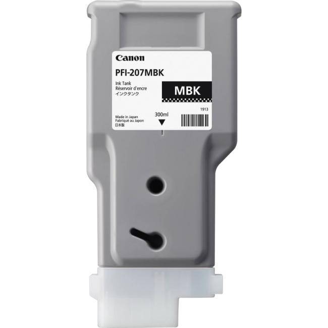 [CA029047] Inkoustová náplň Canon PFI-207MBK pro iPF680/685/780/785 matte black (300 ml)