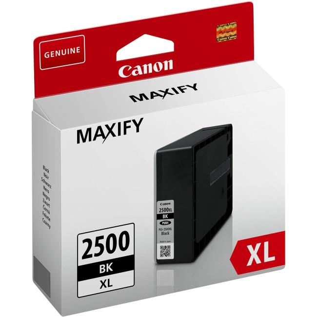 [CA030319] Inkoustová náplň Canon PGI-2500BK pro MAXIFY iB4050/MB5050/MB5350 black XL (2.500 str.)
