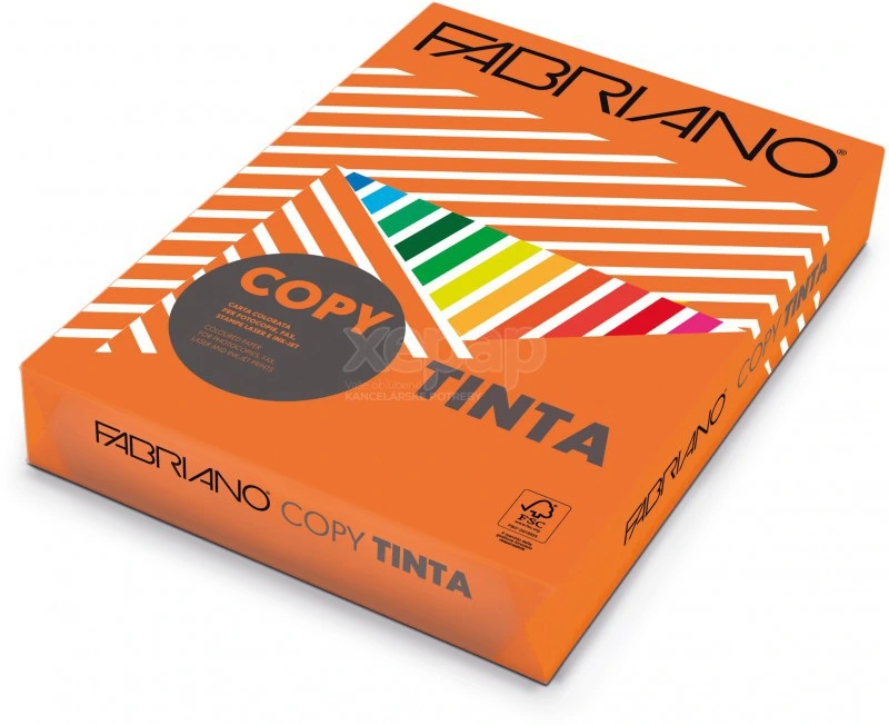 Papír xerografický COPY TINTA intenzivní oranžový Aragosta A4/80g/500ks