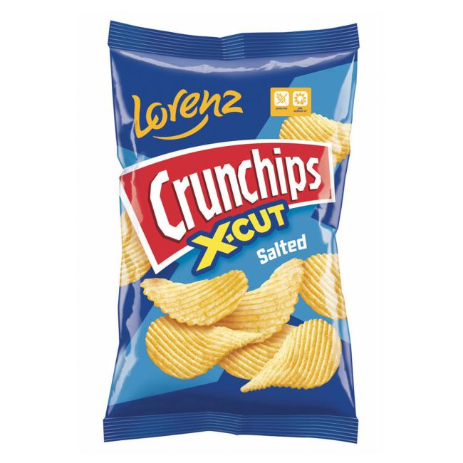 Crunchips X-cut solené 75 g (Smluvní)