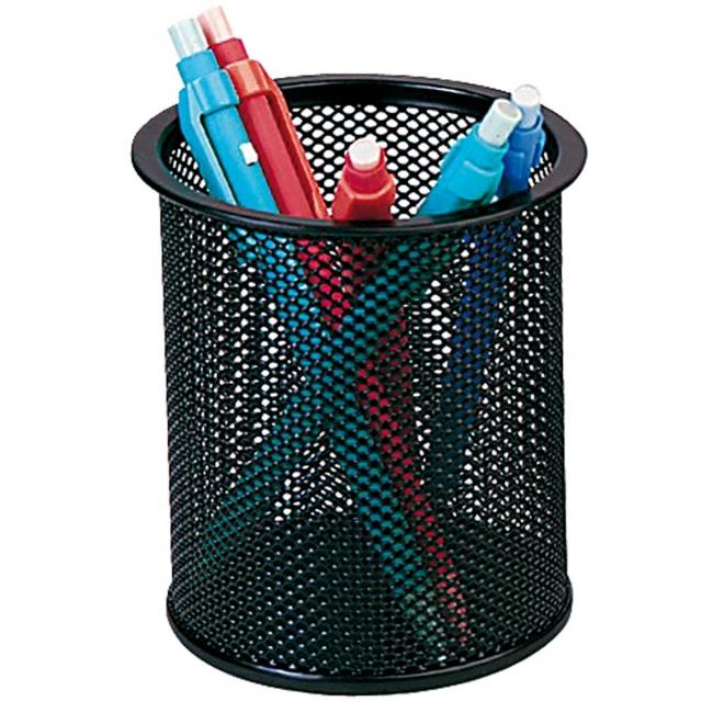 [QC000864-C] Drátěný stojan na pera 90 x 100 mm černý (Smluvní)