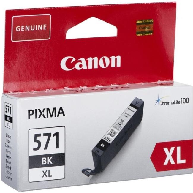 Inkoustová náplň Canon CLI-571BK pro MG 5750/5751/6850/6851/7750/7751 black (7 ml)