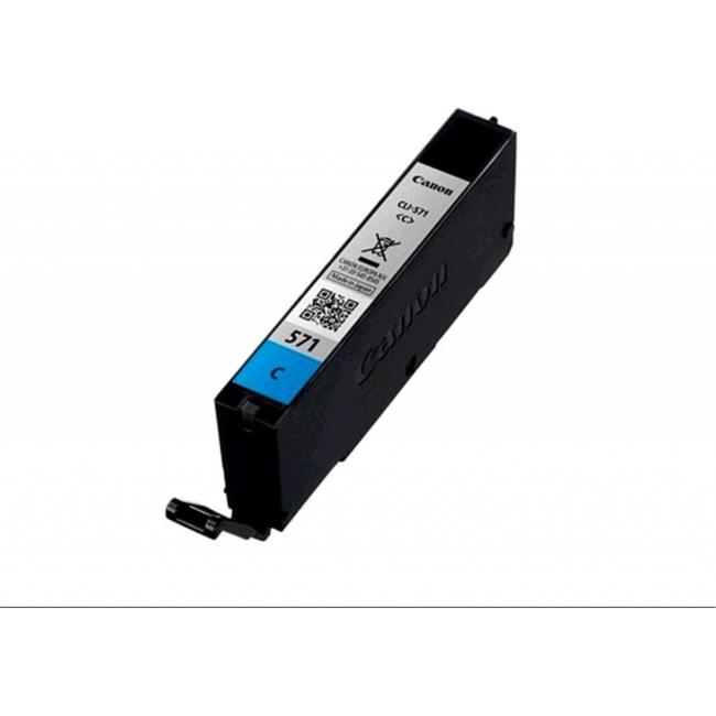 [CA032674] Inkoustová náplň Canon CLI-571C pro MG 5750/5751/6850/6851/7750/7751 cyan (7 ml)