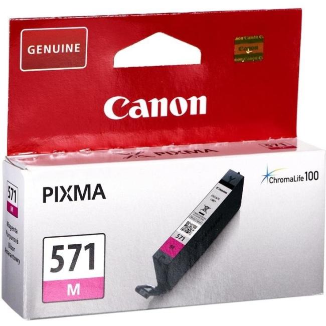 Inkoustová náplň Canon CLI-571M pro MG 5750/5751/6850/6851/7750/7751 magenta (7 ml)