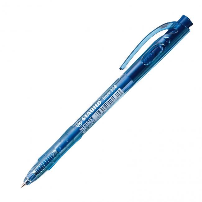 [ST030841-C] Kuličkové pero STABILO Liner 308 modré (Smluvní)