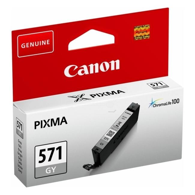 [CA032677] Inkoustová náplň Canon CLI-571GY pro MG 5750/5751/6850/6851/7750/7751 grey (7 ml)