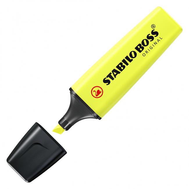 Zvýrazňovač STABILO BOSS ORIGINAL žlutý (Smluvní)