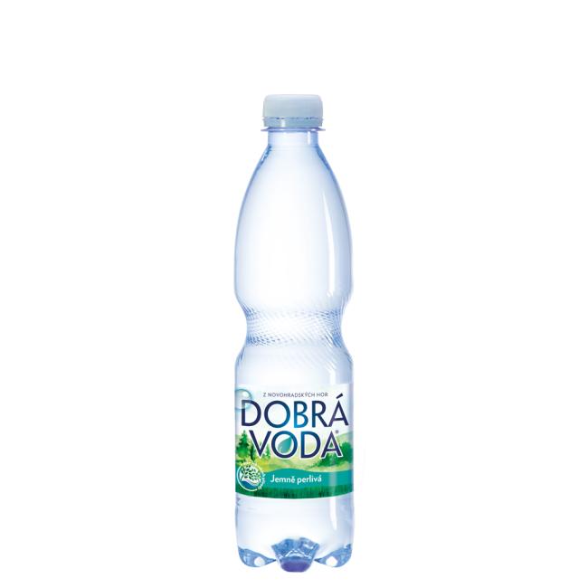 [PT785400-C] Minerální voda Dobrá voda jemně perlivá 8 x 0,5 ℓ (Smluvní)