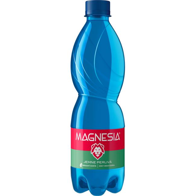 Minerální voda MAGNESIA jemně perlivá 12 x 0,5 ℓ (Smluvní)