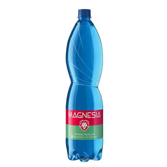 Minerální voda MAGNESIA jemně perlivá 6 x 1,5 ℓ (Smluvní)