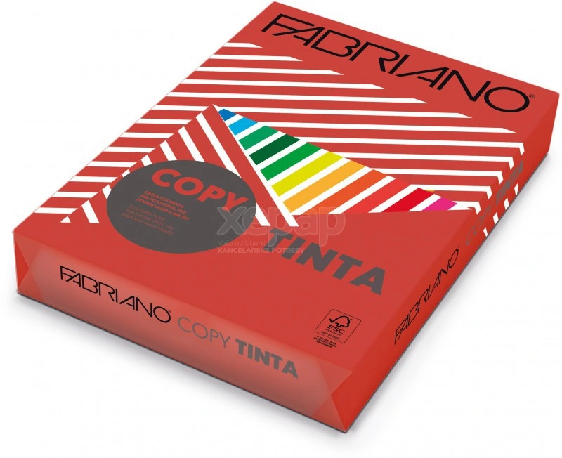 Papír xerografický COPY TINTA intenzivní červený Rosso A4/160g/250ks (Smluvní)